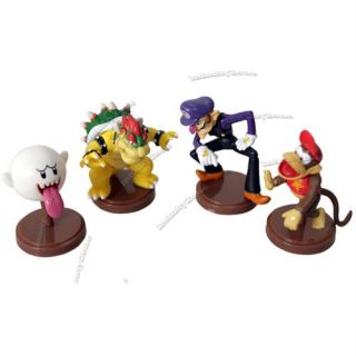 Nintendo Wii Super Mario Bros Luigi Koopa 12 Figure Set