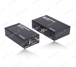 VGA UTP 1x1 Splitter Extender by Cat5e/6 cable up to 300M with Audio