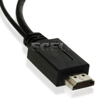 1M MHL Micro USB to HDMI TV Out Cable Adapter for Samsung Galaxy s II 