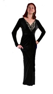 Cachet 41355 Velvet Evening Dress Formal Ball Gown