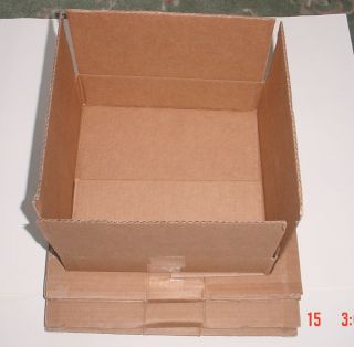 Lot of 20 12x12x3 1 4 Corrugated Cardbox Box Shipping Packing Storage 