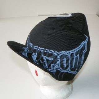 TAPOUT MMA UFC CAGE FIGHT BOXING LARGE SIDE LOGO BEANIE CAP BLACK