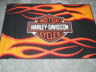 Harley Davidson comforter and rug
