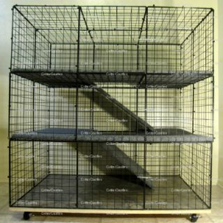 NEW Comfy CritterCastle Cage Hutch Pen Rabbit Bunny Chinchilla