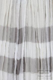 Burberry Prorsum Beige & Taupe Silk Check Print Sleeveless Zip Dress 