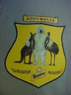 Bundaberg Rum Australia Mens Golf Shirt Size M Cotton