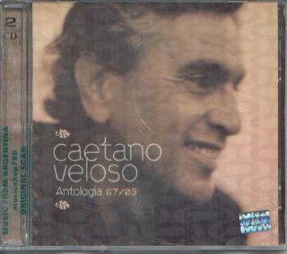 CAETANO VELOSO, ANTOLOGIA 67 03   2 CDs SET. FACTORY SEALED. .