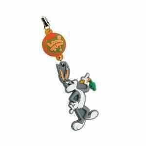 this charm features bugs bunny measuring approx 2 by 1 inches it is 