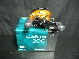SHIMANO CAIUS CIS 200 RIGHT HANDED LOW PROFILE BAITCASTING REEL 6 5 1 