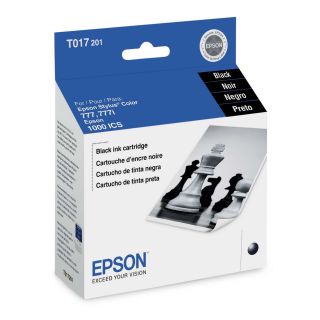 Genuine Epson (T017201) Black Ink Cartridge  New in Package