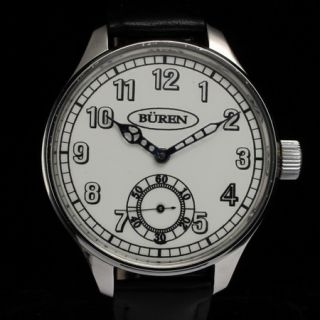 Mens Plymouth 1920s Buren Watch Co Switzerland Vintage Magnificent 