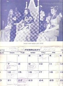   1972 US Naval Base Guantanamo Bay, Cuba   GITMO Calendar   VIETNAM Era