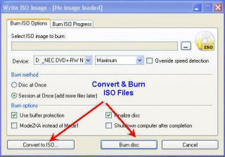    Music Audio Data and ISO Files Professional CD DVD Burning Software