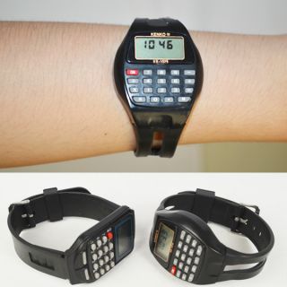 1pc Multifunction Electronic Digital Calculators Wrist Watch 3 Styles 