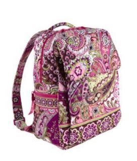 Brand Vera Bradley Large Backpack Very Berry Paisley