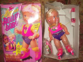 1992 Tyco California Roller Baby Really Skates