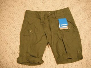 Womens Columbia Calimesa Short Olive Color Size 2
