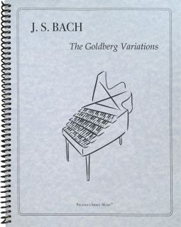 The Goldberg Variations Piano Sheet Music Bach Busoni