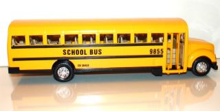 New Yellow School Bus 9855 Diecast Toys 8 5 Long