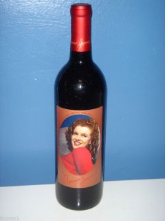   1999 2nd Second Vintage Marilyn Monroe California Merlot Wine