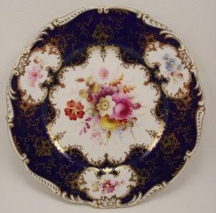   Old Coalport Trios Hand Painted by Fred Howard c1910 Plates