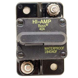 Buss 184040F Hi Amp 40 Amp Boat Circuit Breaker Switch