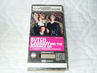 Butch Cassidy and The Sundance Kid VHS Magnetic Video