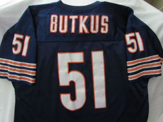 Chicago Bears Dick Butkus 51 1965 Throwback Jersey