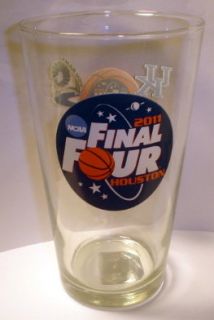 2011 Final Four Butler Bulldogs Kentucky Wildcats VCU Rams Pint Glass 