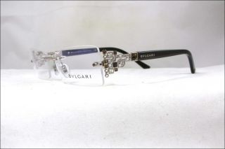 Bvlgari Rimless Glasses Frames Spectacles 2104 B 266 Made in Italy 