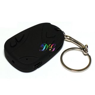 S9M Car Keychain Mini Hidden Video Camera Spy DVR Micro SD Slot Video 
