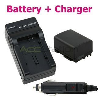 BP 808 Battery Charger for Canon Camcorder FS10 FS100