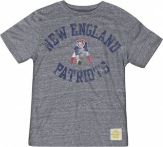  New England Patriots Tri Blend Gym Class T Shirt
