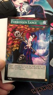 Altered Art Common Forbidden Lance as Tour Guide of The Underworld 