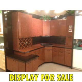 Apple Valley Fina Laminate Kitchen Cabinet Display