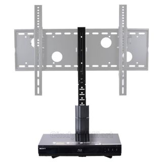 Height Adjustable DVD DVR VCR DSS Receiver Cable Box Wall Mount Shelf 