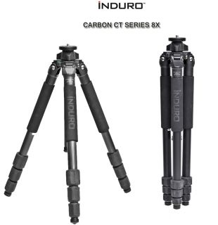 Induro CT214 Carbon Fiber 8x CT Series 4 Section Tripod EXTENDS TO 61 