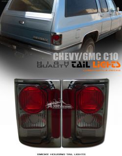 Chevy GMC 73 91 C K R V Suburban K5 Blazer Jimmy Smoked Lens altezza 