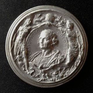 Stunning 1893 World Columbian Exposition Milan Medal RARE