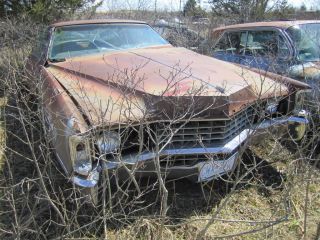  68 Cadillac Eldorado Salvage Parts Car 1968