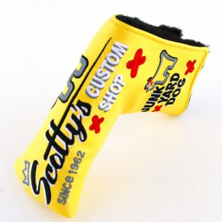 Scotty Cameron Yellow Junk Yard Dog Custom Shop Limited Headcover 