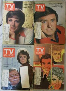   vintage issues 1972 1975 Mission Impossible Mike Douglas Johnny Carson