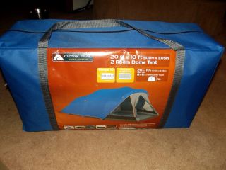 Ozark Trail Family Camping Dome Tent 20x10 SLEEPS 10 Person NEW NEVER 