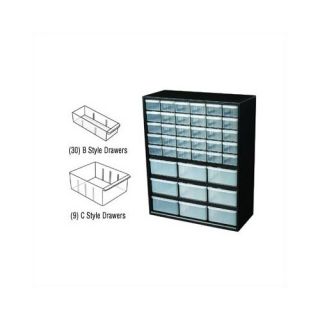 Flambeau Parts Station 39 Drawer Plastic Parts Cabinet 6576nd