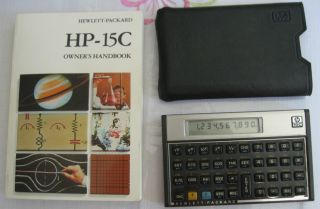   15c Hewlett Packard Scientific Calculator Manual HP 15c Error 9