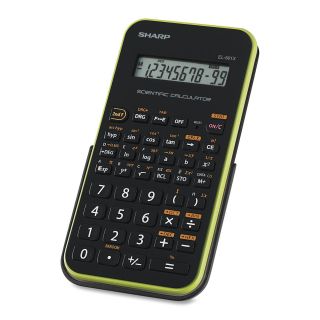Sharp Scientific Calculator EL501XBGR 10 Digit with 131 Functions for 