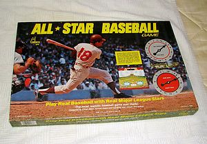 Cadaco All Star Baseball Board Game, No. 183, 1968