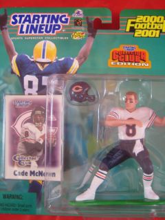 Cade McNown 2000 Starting Lineup Collector Club Edition NFL Football 