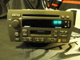 1998 2001 Cadillac Seville Bose CD Cassette Car Stereo Radio 09354806 