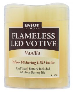 flameless scented candle single led flickering light is very similar 